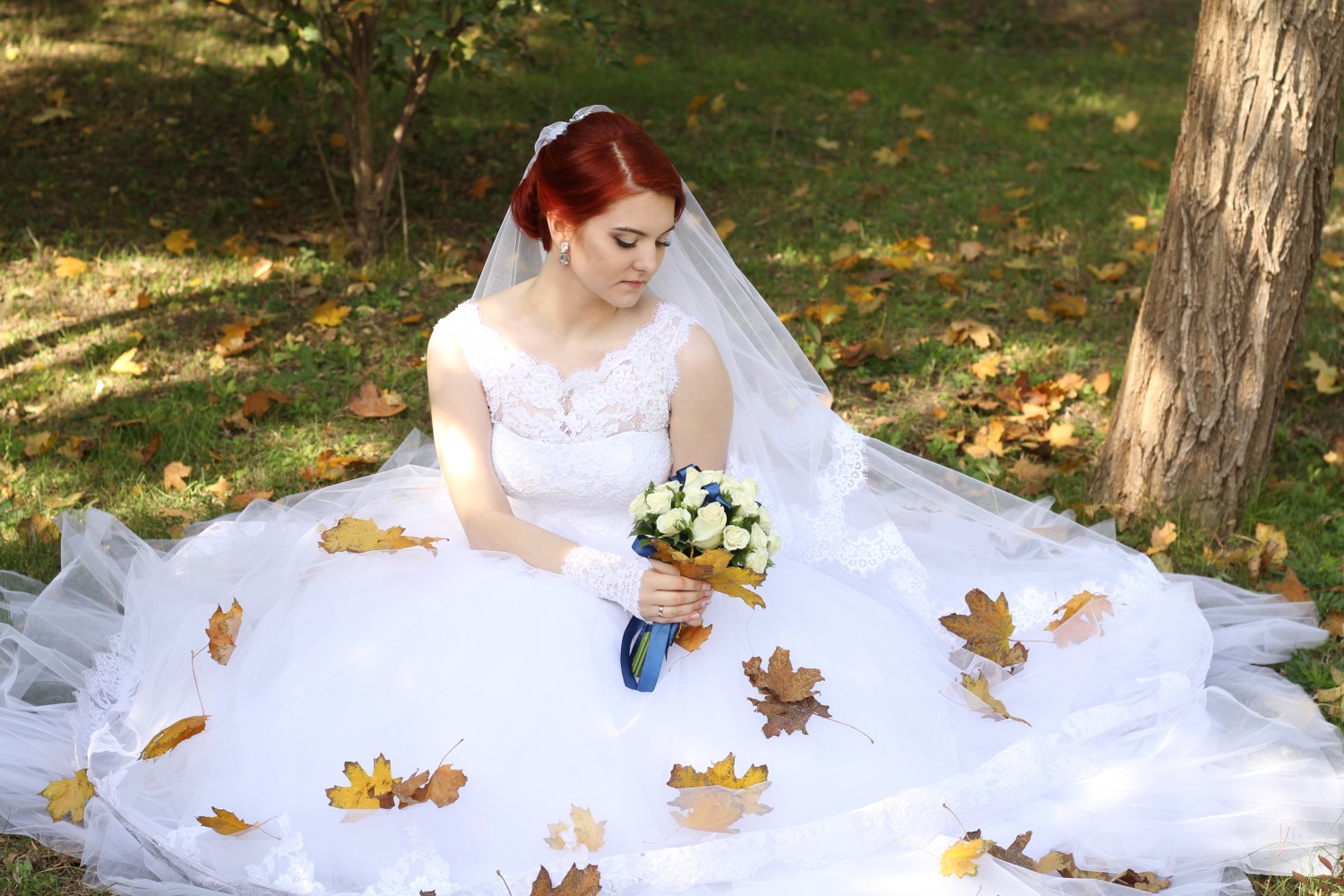 Изображение Свадьба осенью