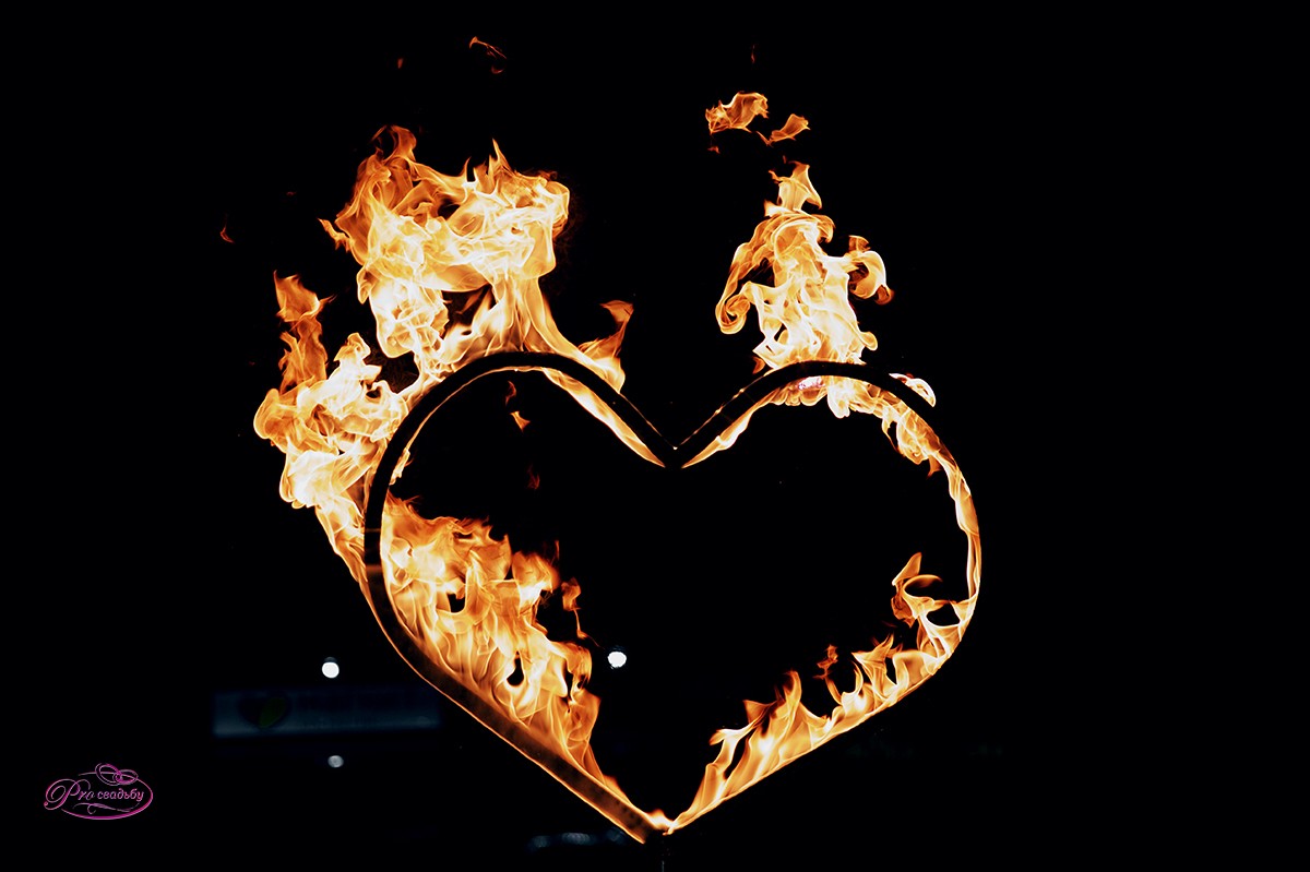 Изображение Огненные сердца