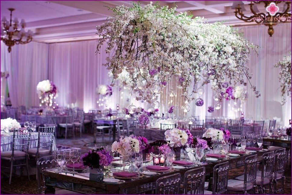 Изображение Свадьба в лиловом