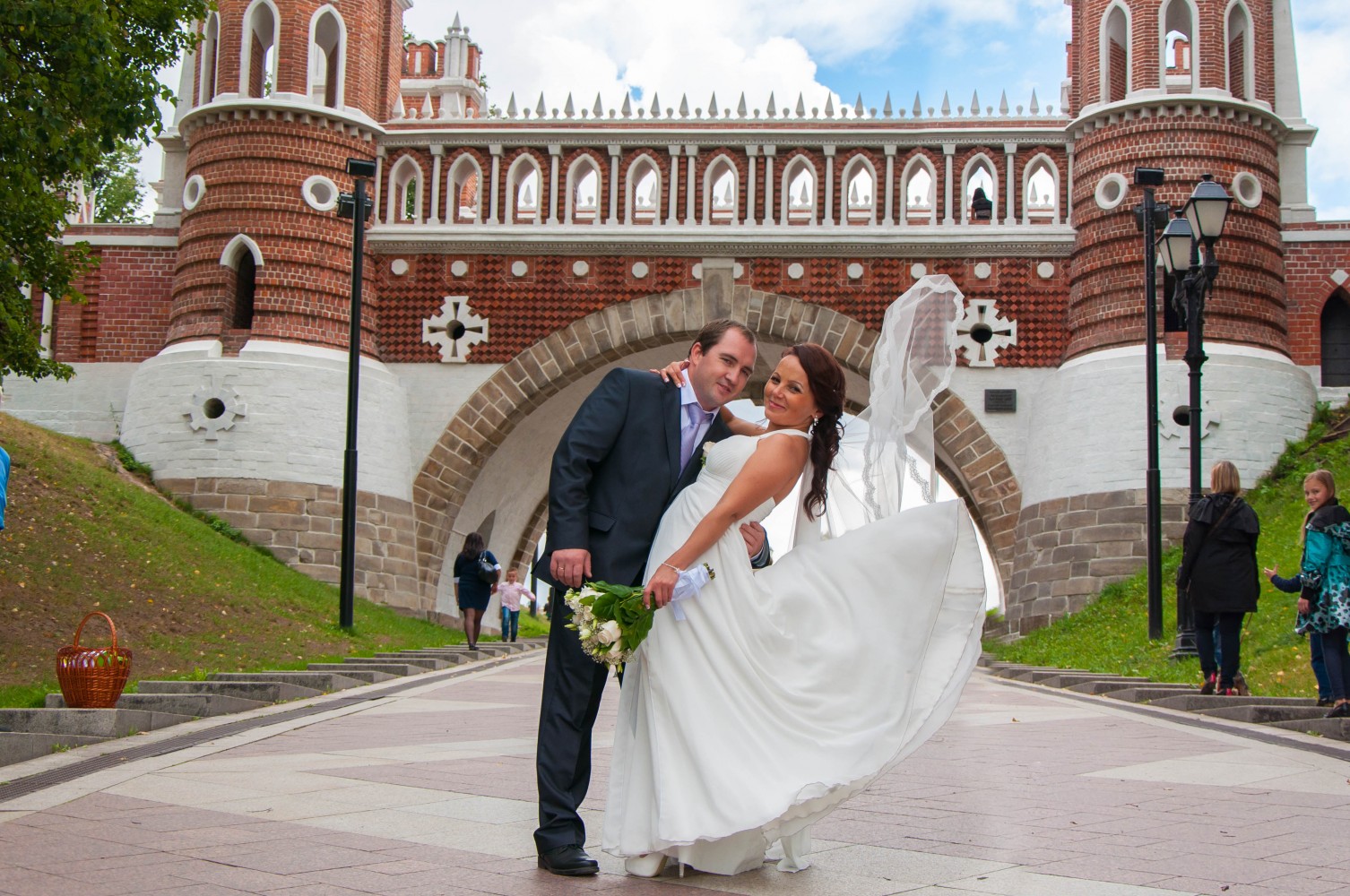 Изображение воздушное свадебное платье