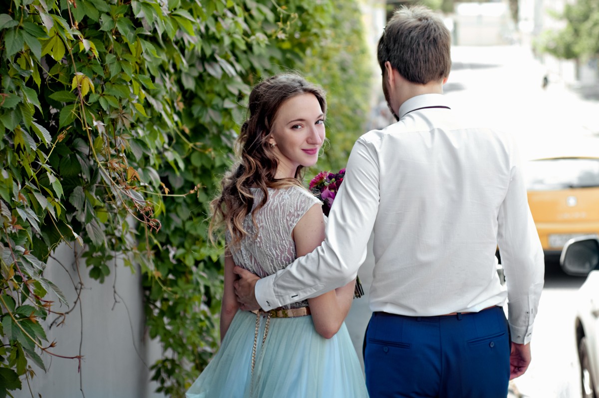 Изображение свадебная фотосессия в центре Москвы