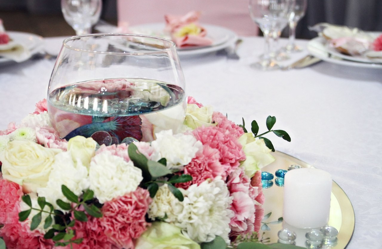 Изображение Оформление цветами на свадьбе Айвенго Подольск 