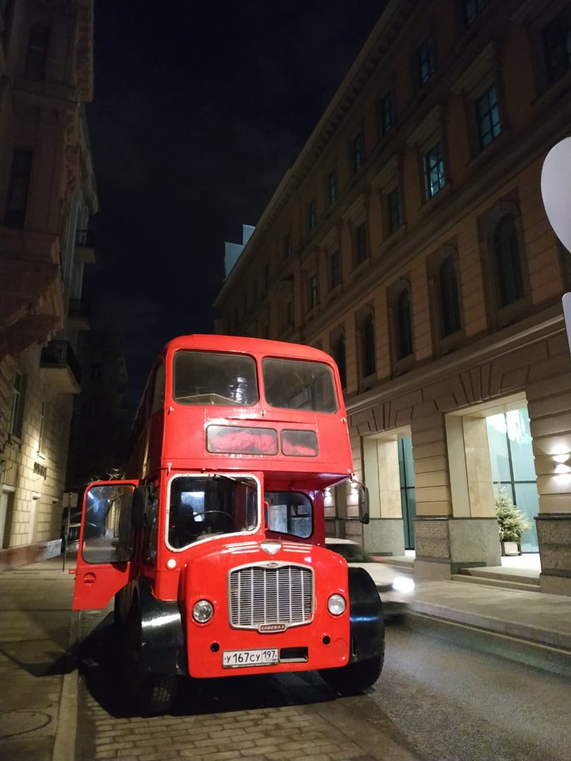 Изображение Red London Bus - аренда красного двухэтажного автобуса на вечеринку или свадьбу