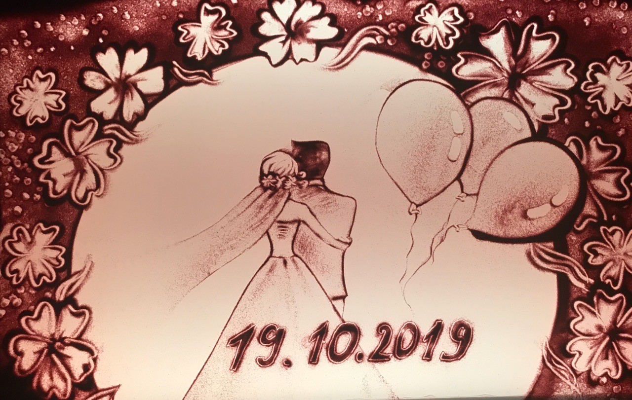 Изображение видео поздравление на свадьбу