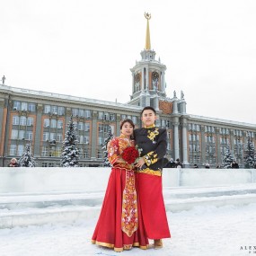 Изображение Свадебная история: Сяолун Сюй и Хайян Ли